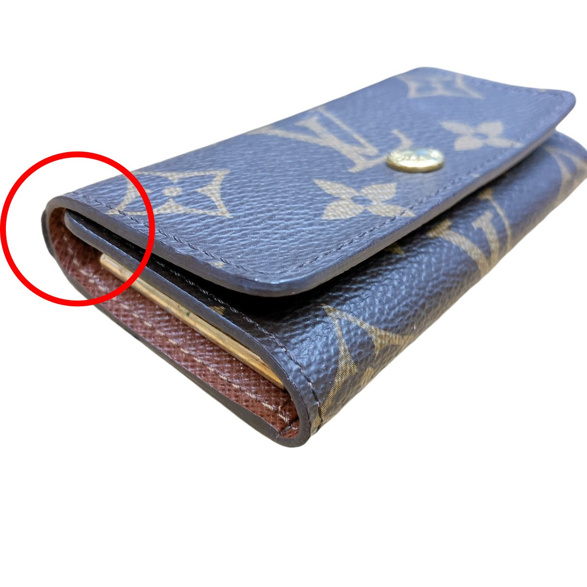 LOUIS VUITTON Key case Key holder M62631 Monogram canvas Brown Monogram Key case for 4 Key holder