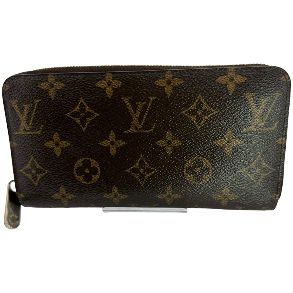 LOUIS VUITTON Long Wallet Purse M60017 Monogram canvas, leather Brown Monogram Zip Around