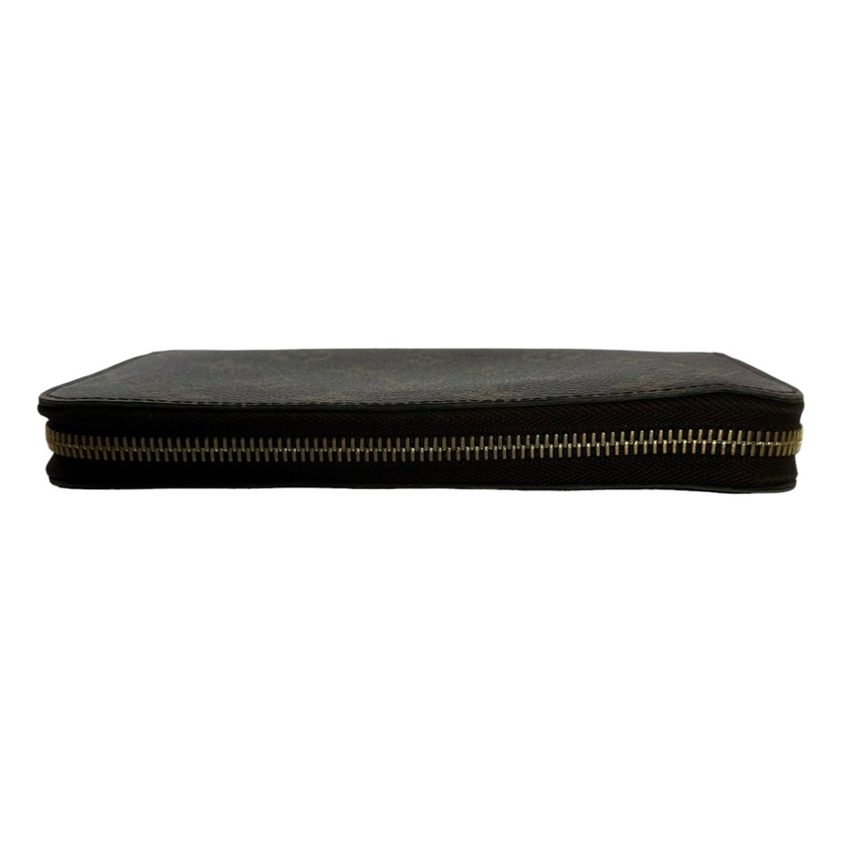 LOUIS VUITTON Long Wallet Purse M60017 Monogram canvas, leather Brown Monogram Zip Around