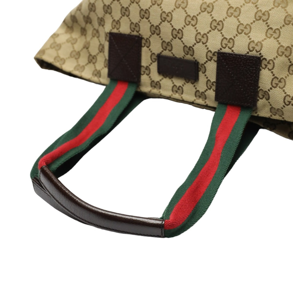 GUCCI Tote Bag 131230 GG canvas GG canvas beige Handbag GG canvas Women Used Authentic