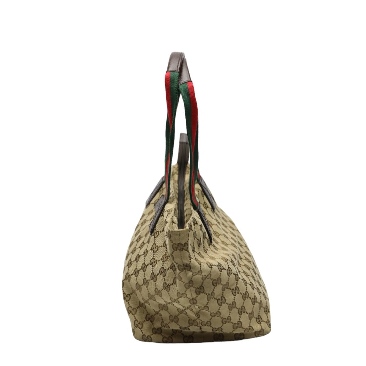 GUCCI Tote Bag 131230 GG canvas GG canvas beige Handbag GG canvas Women Used Authentic