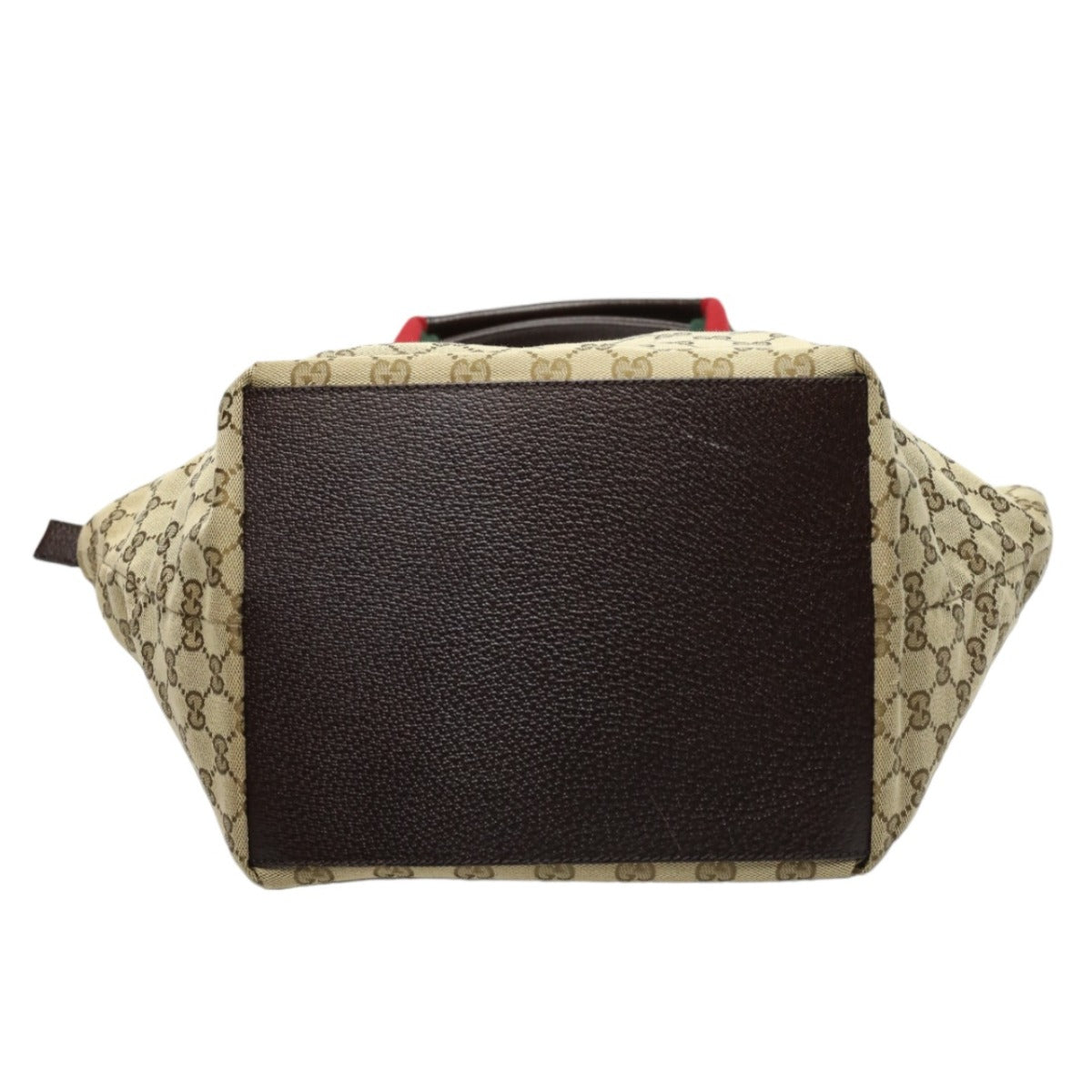 GUCCI Tote Bag 131230 GG canvas GG canvas beige Handbag GG canvas Women Used Authentic