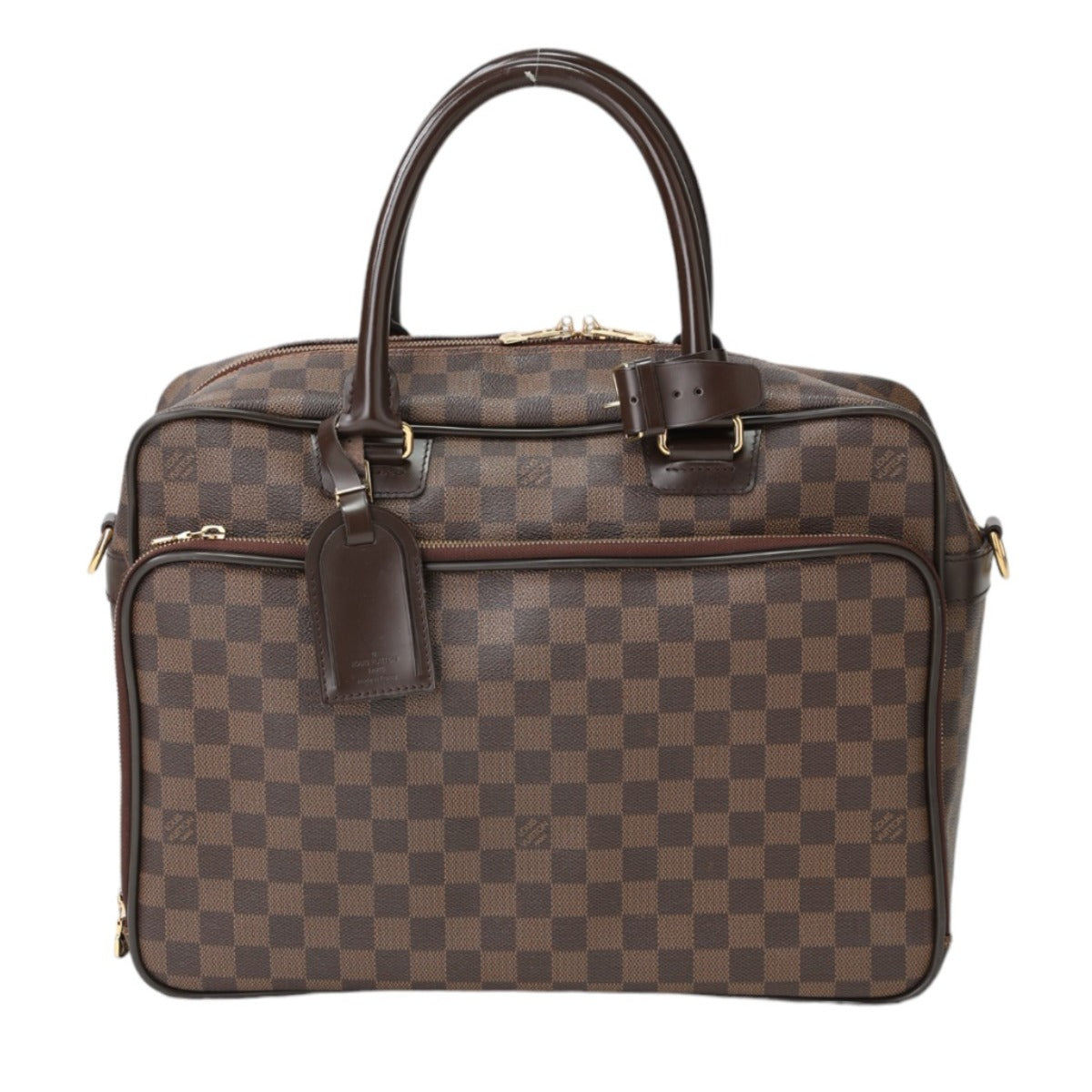 LOUIS VUITTON Handbag N23252 Damier canvas Brown Handbag Damier Ikar unisex(Unisex) Used Authentic