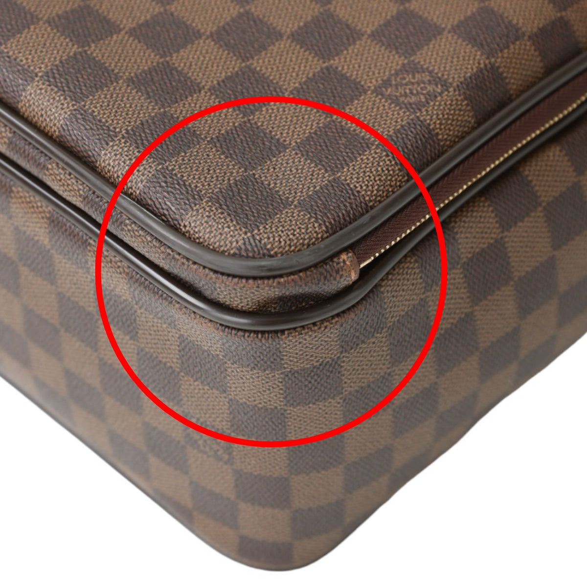 LOUIS VUITTON Handbag N23252 Damier canvas Brown Handbag Damier Ikar unisex(Unisex) Used Authentic
