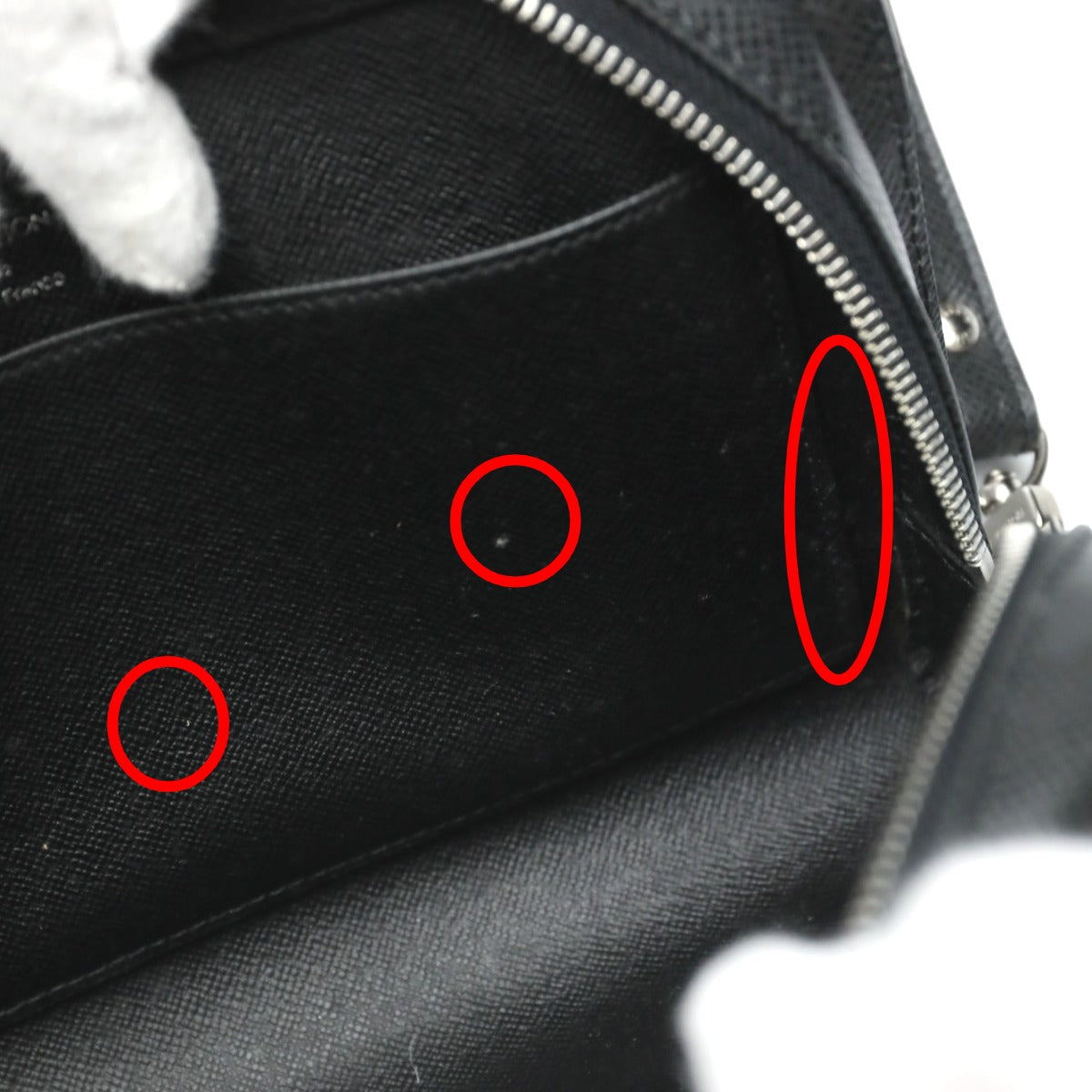 LOUIS VUITTON business bag M30182 Taiga black Taiga Baikal Aldwards