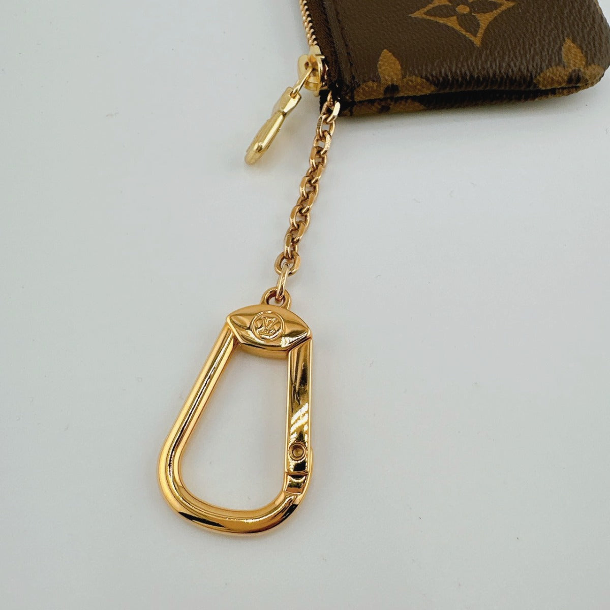 LOUIS VUITTON Key case Key holder M62650 Monogram canvas Brown Monogram Pochette Kle