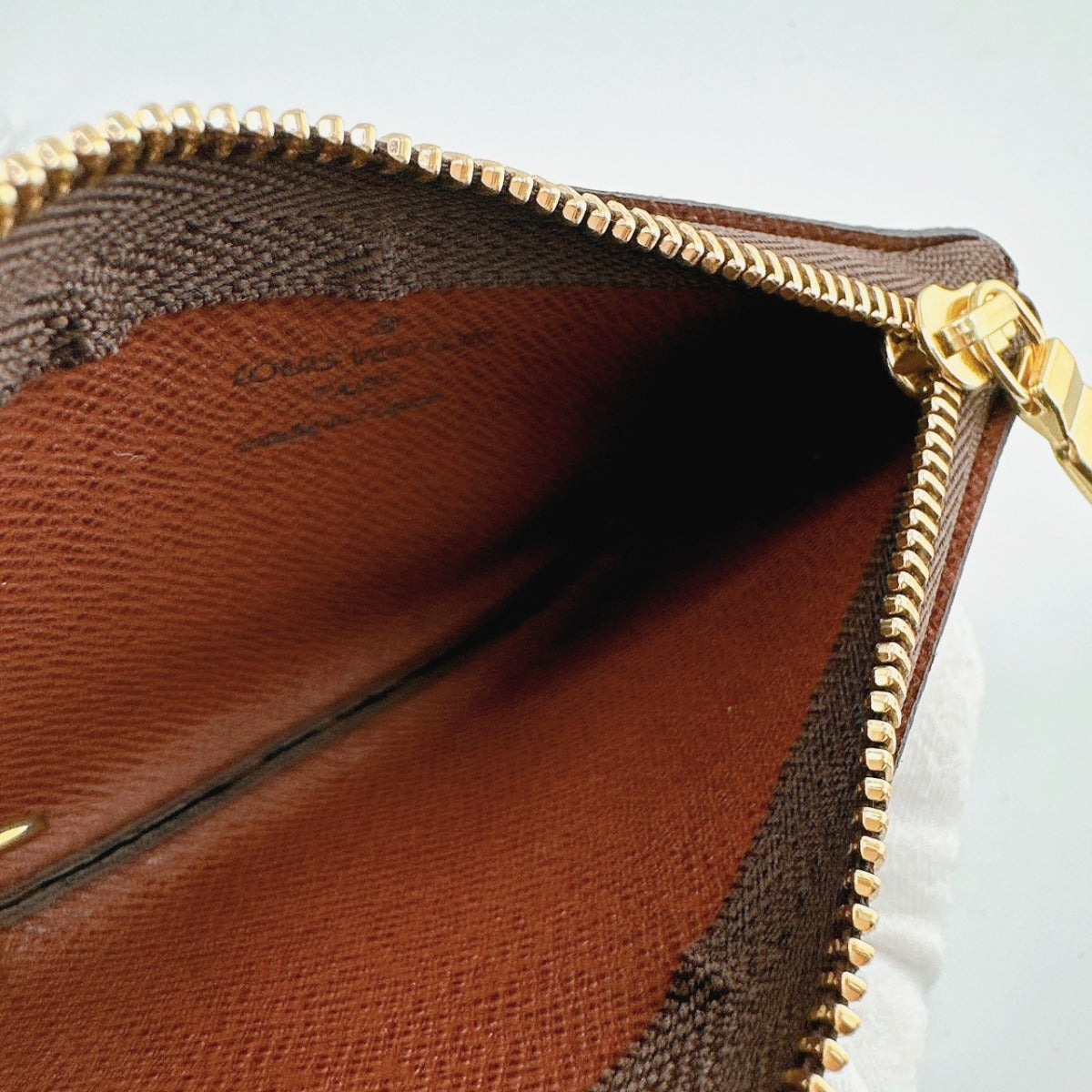 LOUIS VUITTON Key case Key holder M62650 Monogram canvas Brown Monogram Pochette Kle