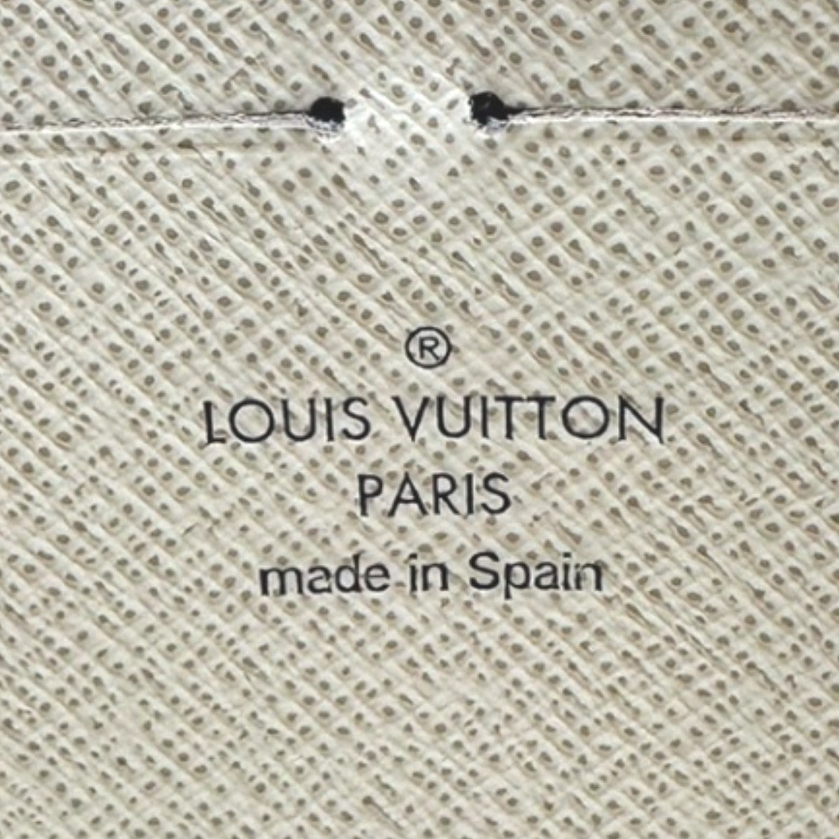 LOUIS VUITTON Long Wallet Purse N60019 Damier Azur Canvas white Azur Zippy wallet