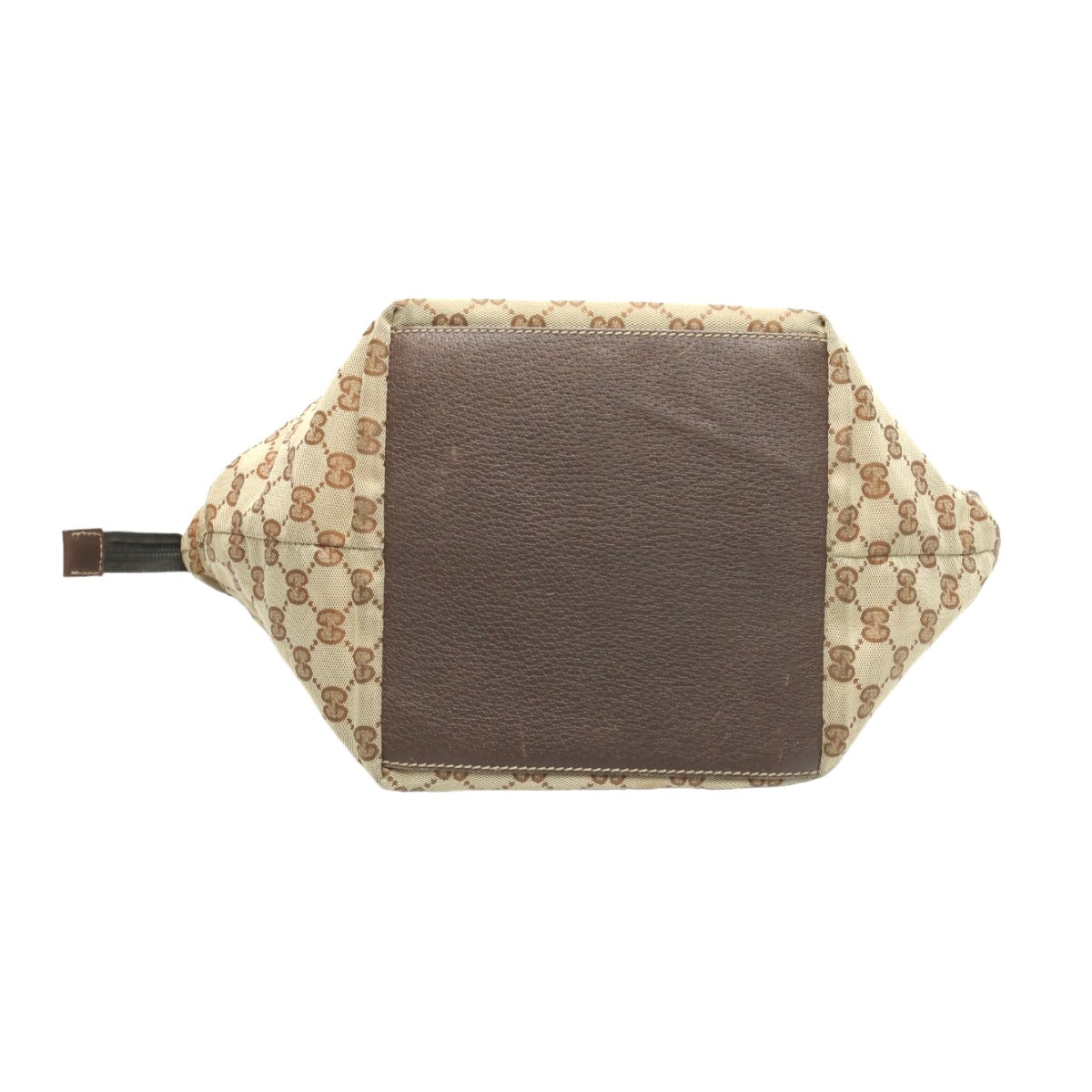 GUCCI Handbag 131228 GG canvas beige Tote Bag Sherry line Women Used Authentic