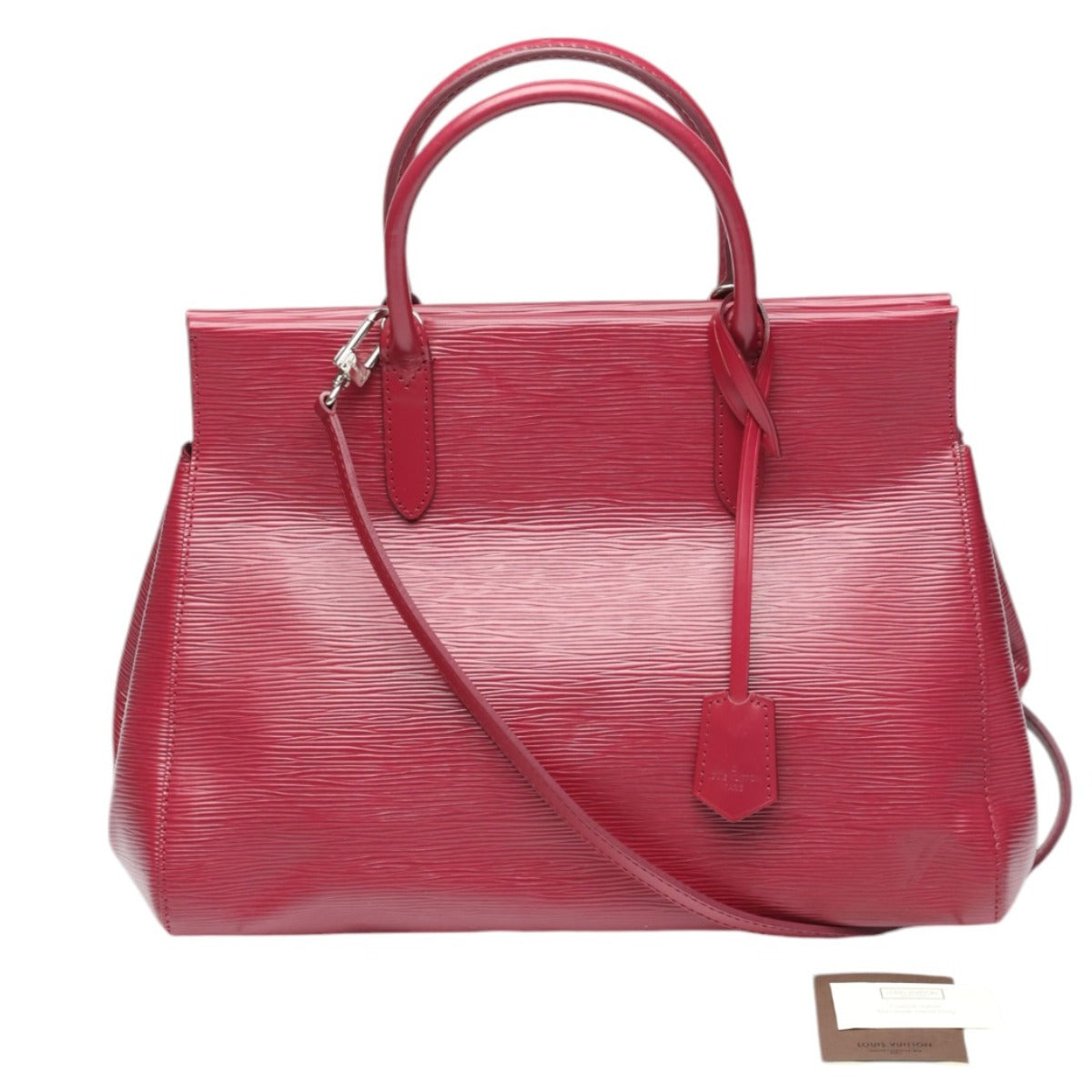 LOUIS VUITTON Handbag M94615 Epi Leather Fuchsia Epi Marley MM