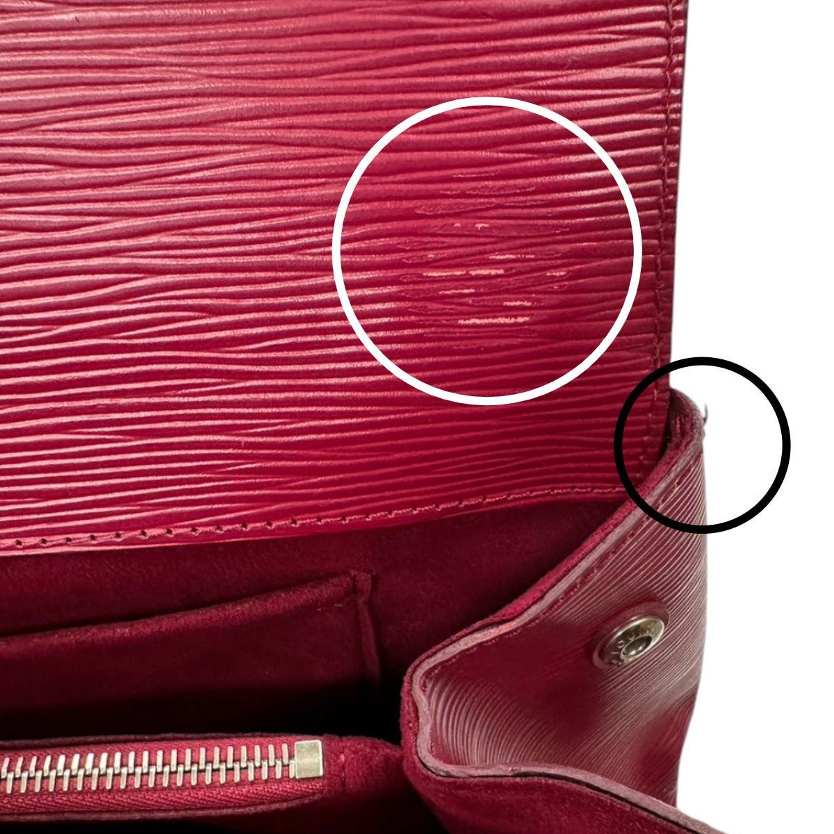 LOUIS VUITTON Handbag M94615 Epi Leather Fuchsia Epi Marley MM