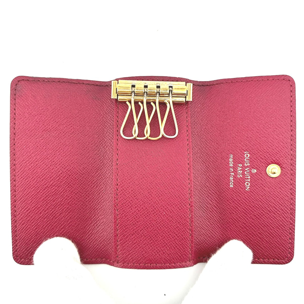 LOUIS VUITTON Key case Key holder M62631 Monogram canvas Brown Monogram Key case Key holder for 4 keys
