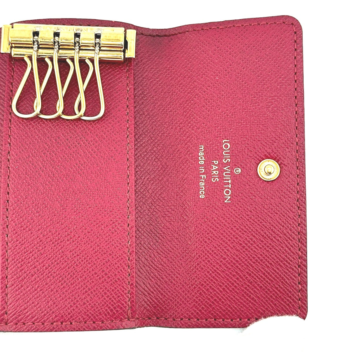 LOUIS VUITTON Key case Key holder M62631 Monogram canvas Brown Monogram Key case Key holder for 4 keys