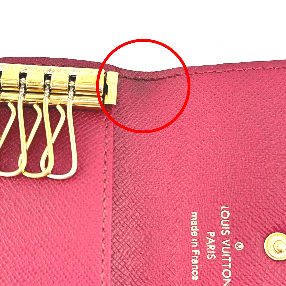 LOUIS VUITTON Key case Key holder M62631 Monogram canvas Brown Monogram Key case Key holder for 4 keys