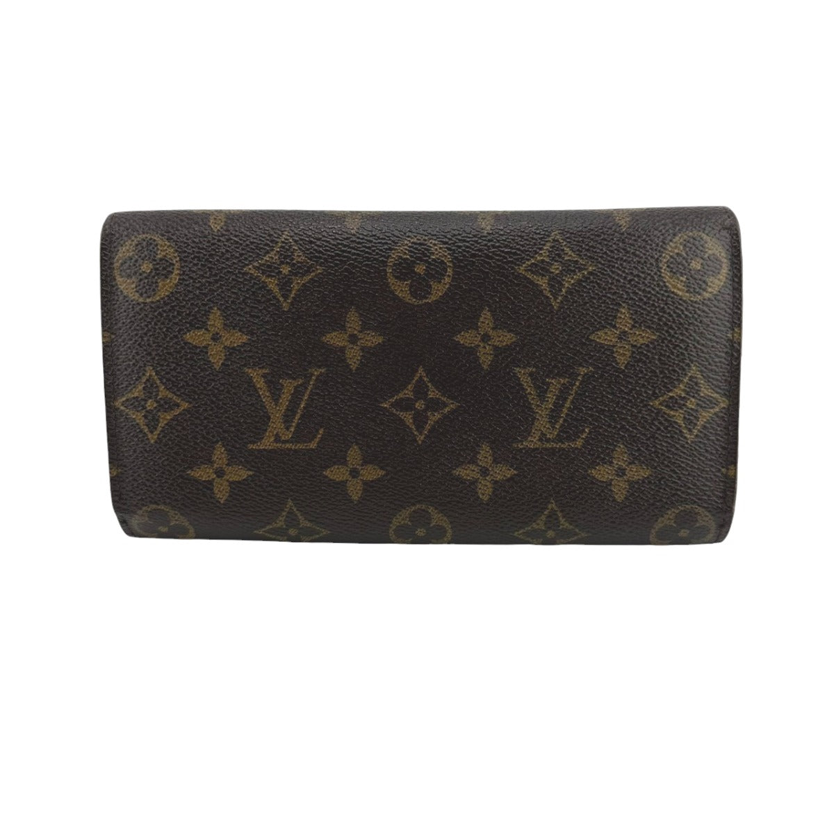 LOUIS VUITTON Long Wallet Purse M61734 Monogram canvas Brown Monogram Portefeuille Sara