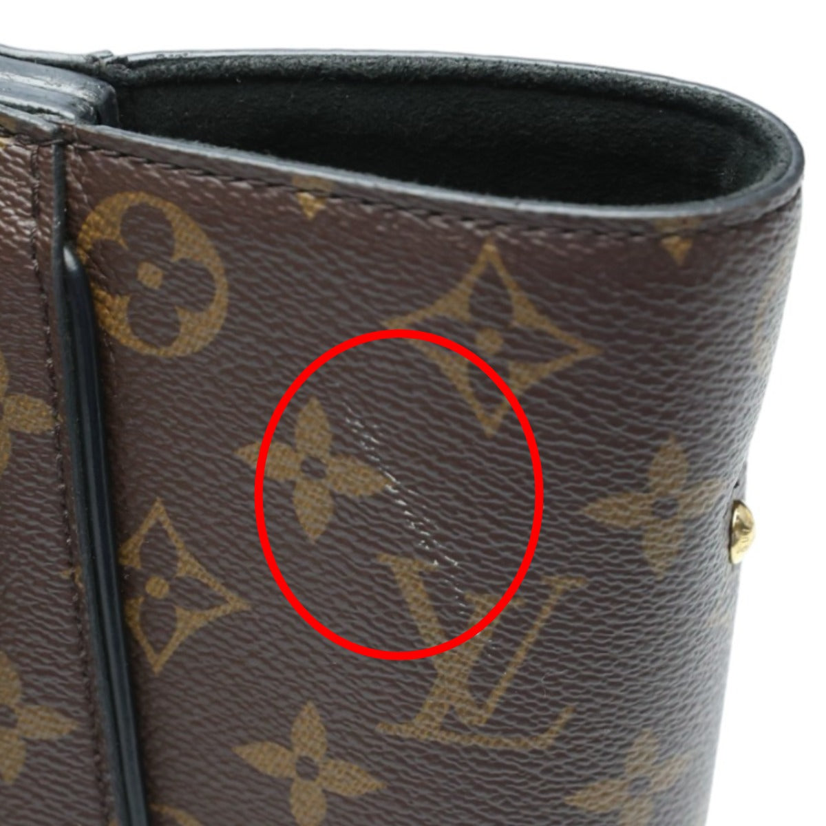 LOUIS VUITTON Handbag M41538 Monogram canvas Brown Handbag Monogram Phoenix PM Women Used Authentic