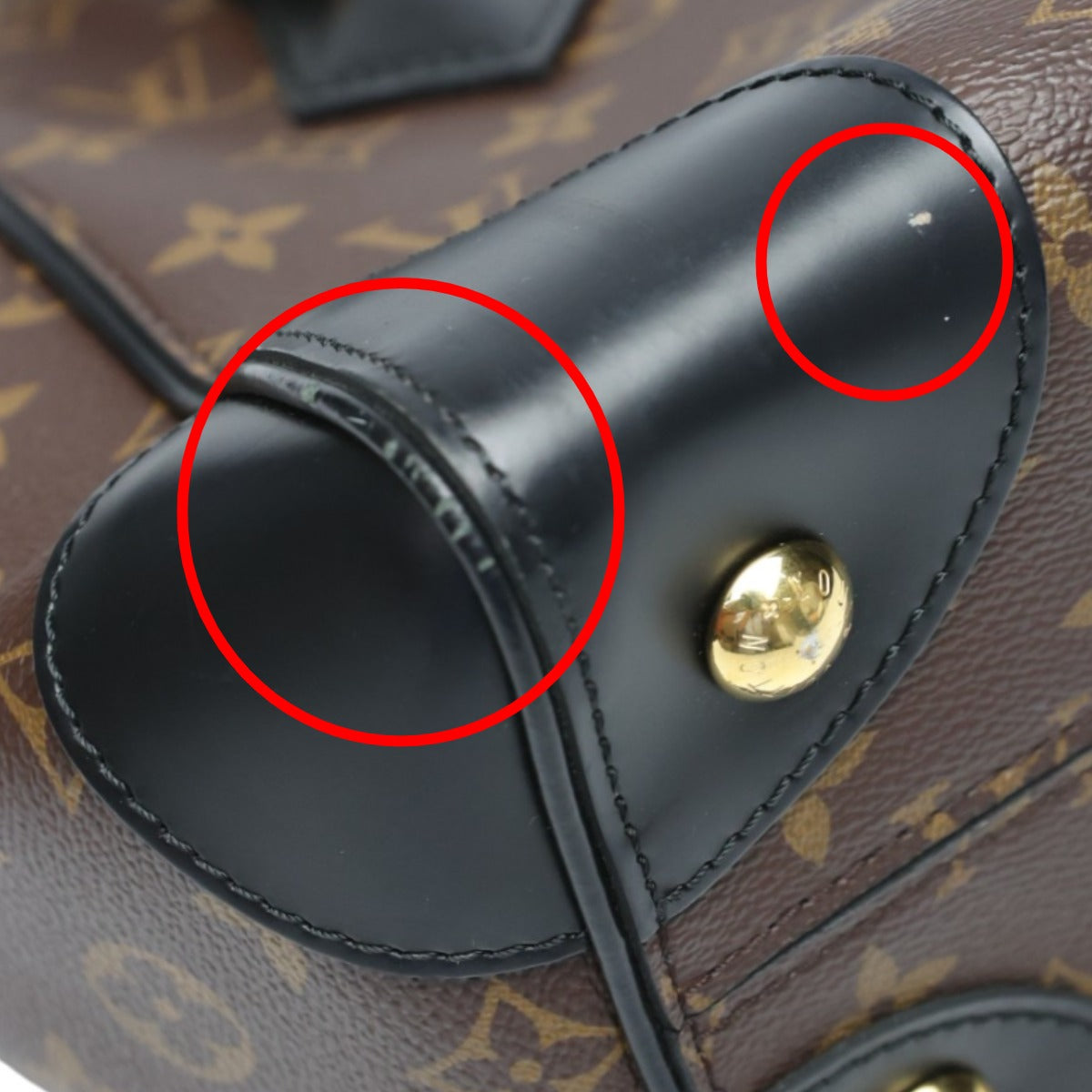 LOUIS VUITTON Handbag M41538 Monogram canvas Brown Handbag Monogram Phoenix PM Women Used Authentic