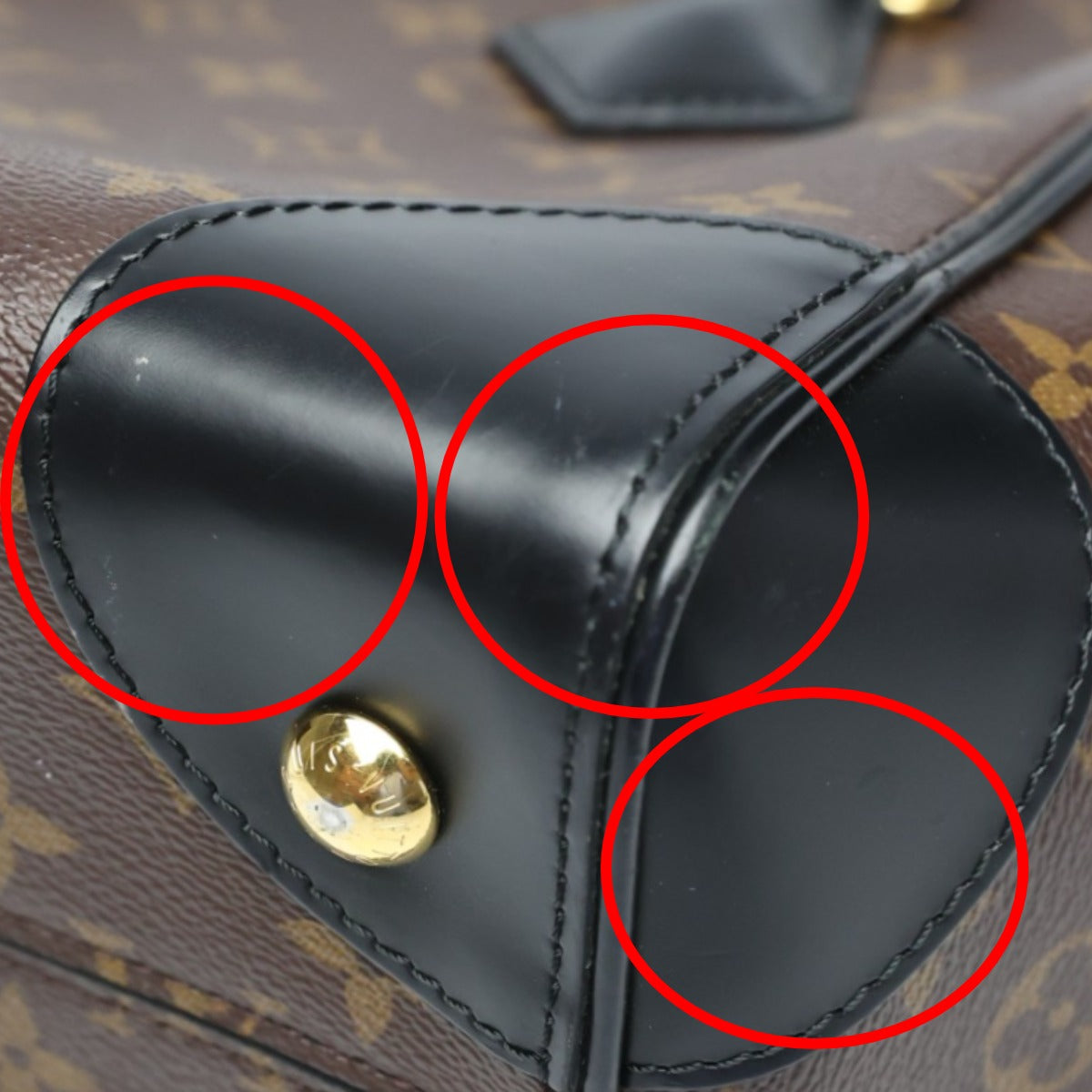 LOUIS VUITTON Handbag M41538 Monogram canvas Brown Handbag Monogram Phoenix PM Women Used Authentic