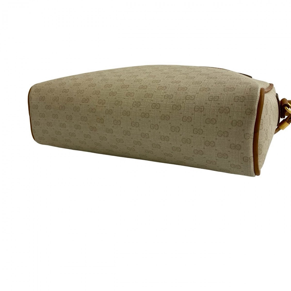 GUCCI Shoulder Bag leather Brown