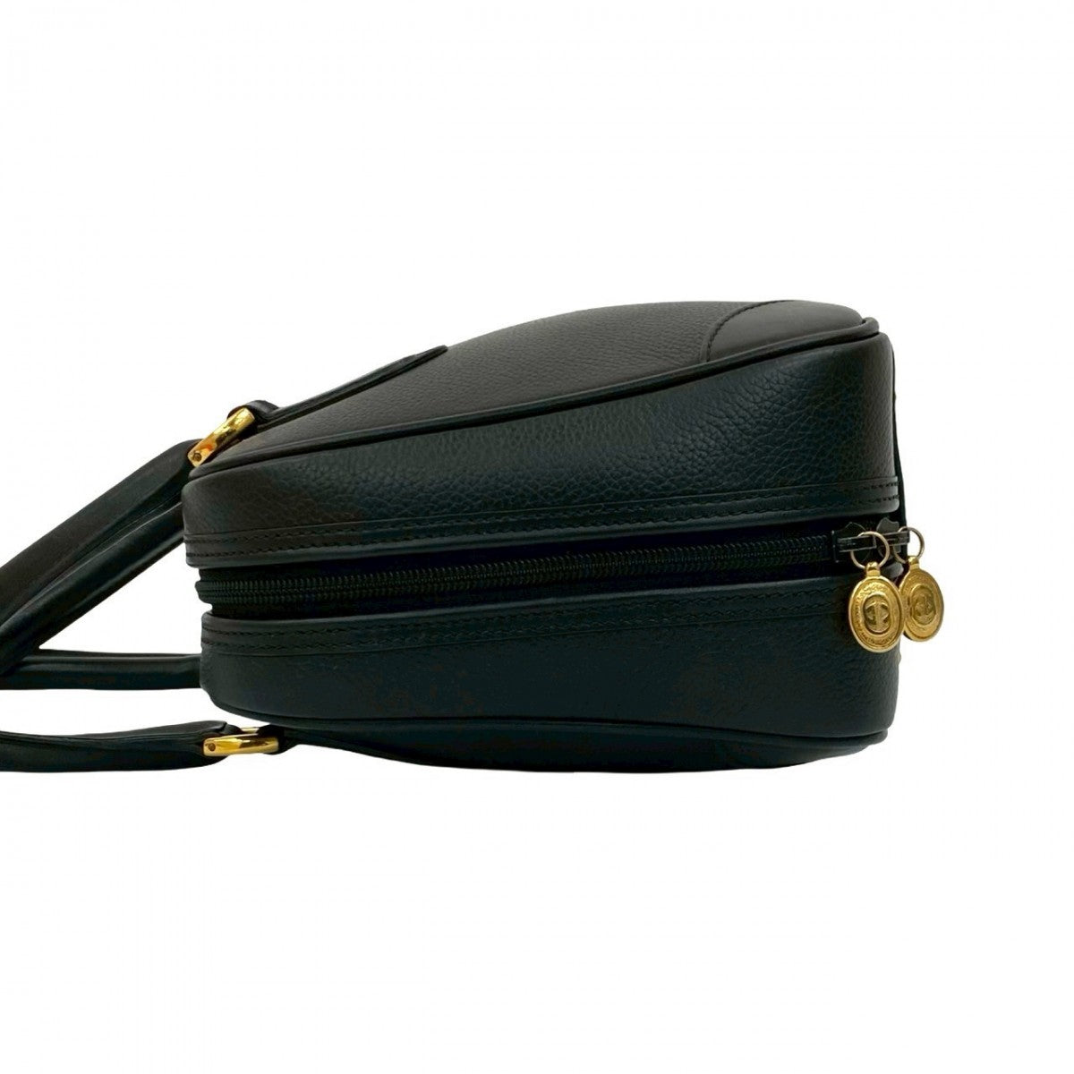 GUCCI Handbag leather black