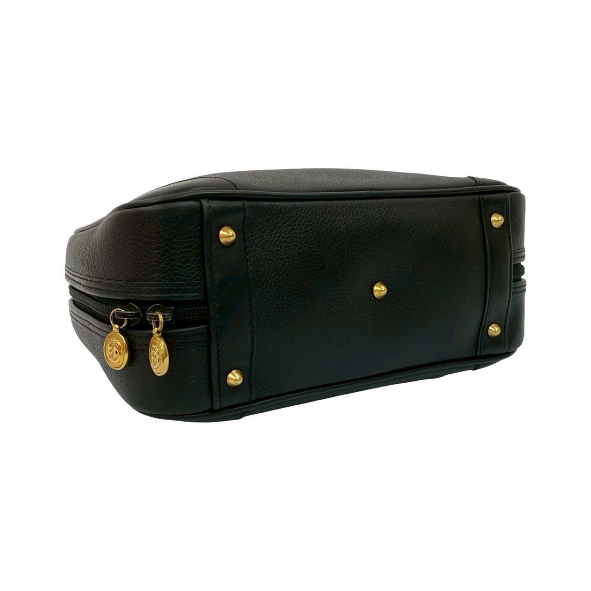 GUCCI Handbag leather black