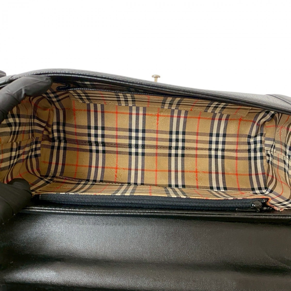 BURBERRY Handbag leather black