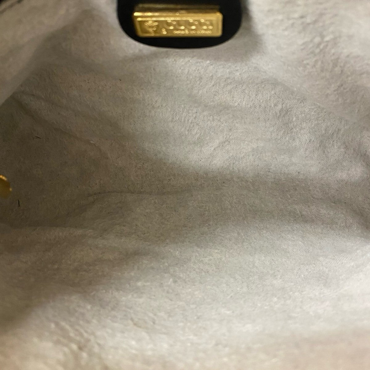 GUCCI Shoulder Bag leather black