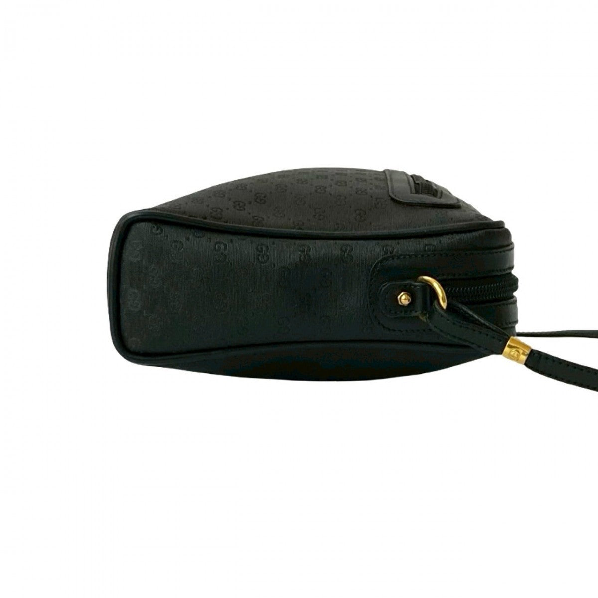 GUCCI Shoulder Bag leather black