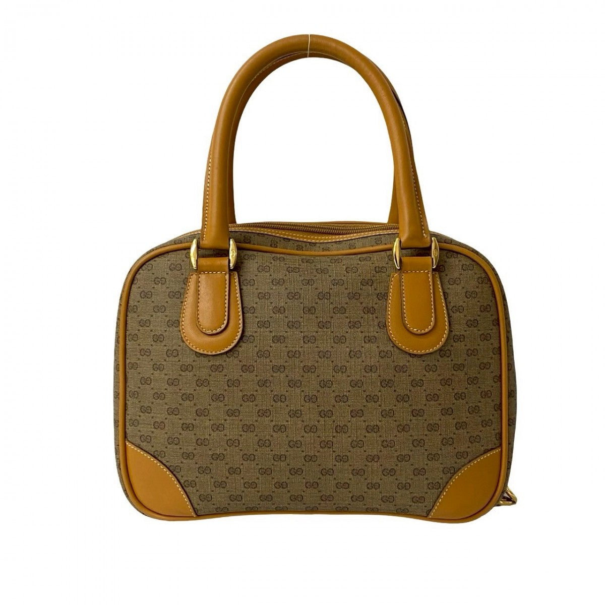 GUCCI Handbag leather Brown