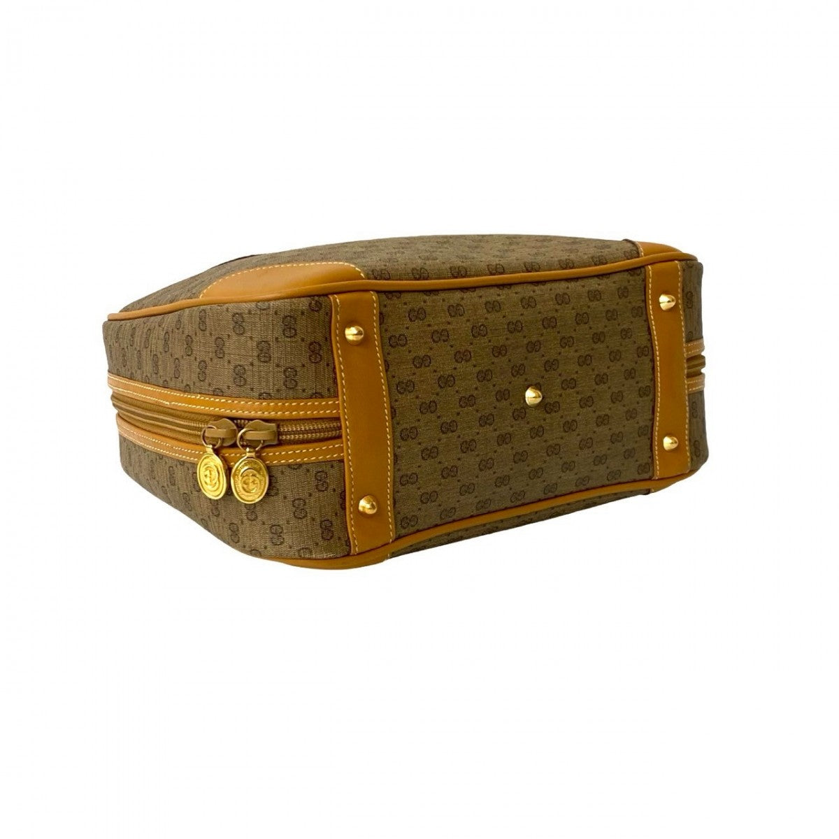 GUCCI Handbag leather Brown