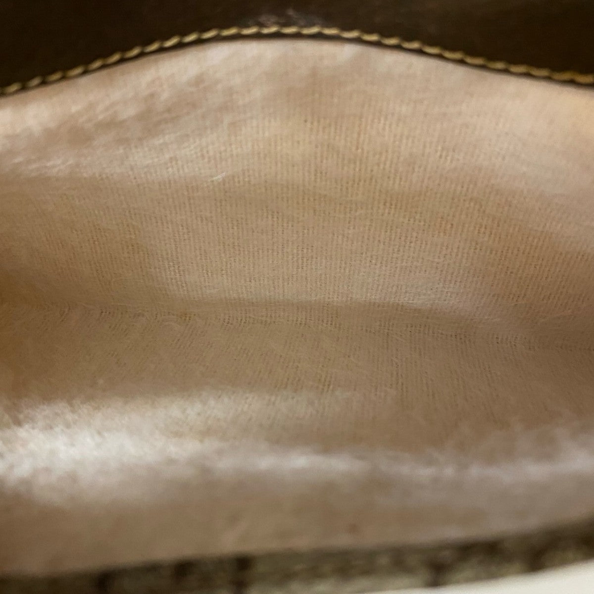 GUCCI Shoulder Bag leather Brown
