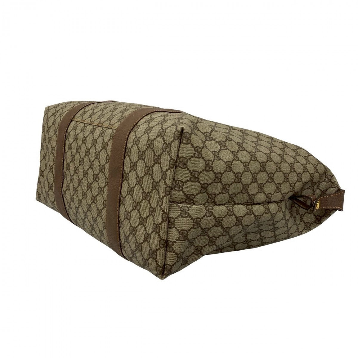 GUCCI Boston Duffel bag leather Brown