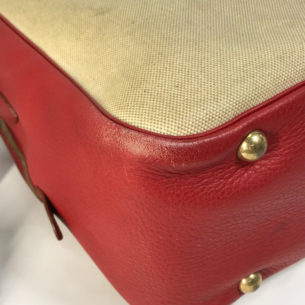HERMES Shoulder Bag Toruash / Leather beige victoria square