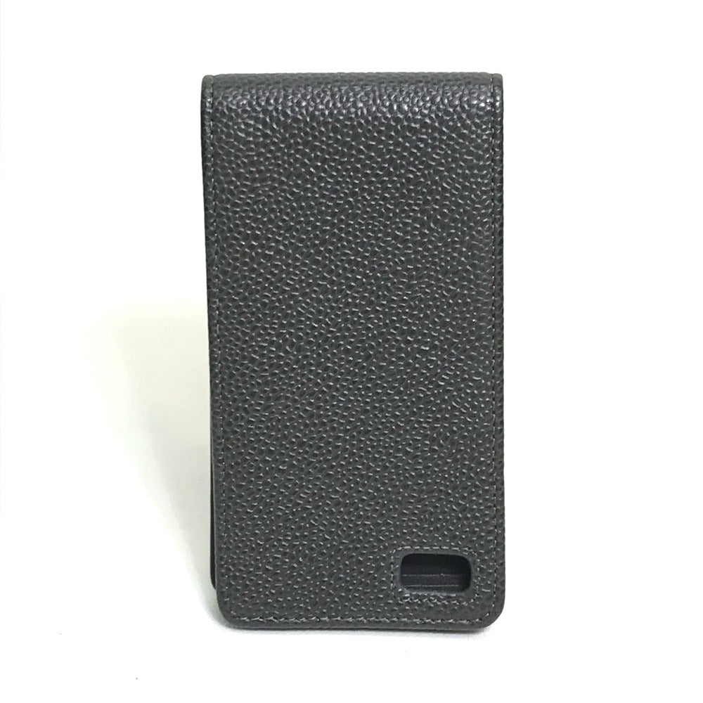 CHANEL iPhone case Caviar skin gray CC COCO Mark iphone4 / 4S compatible