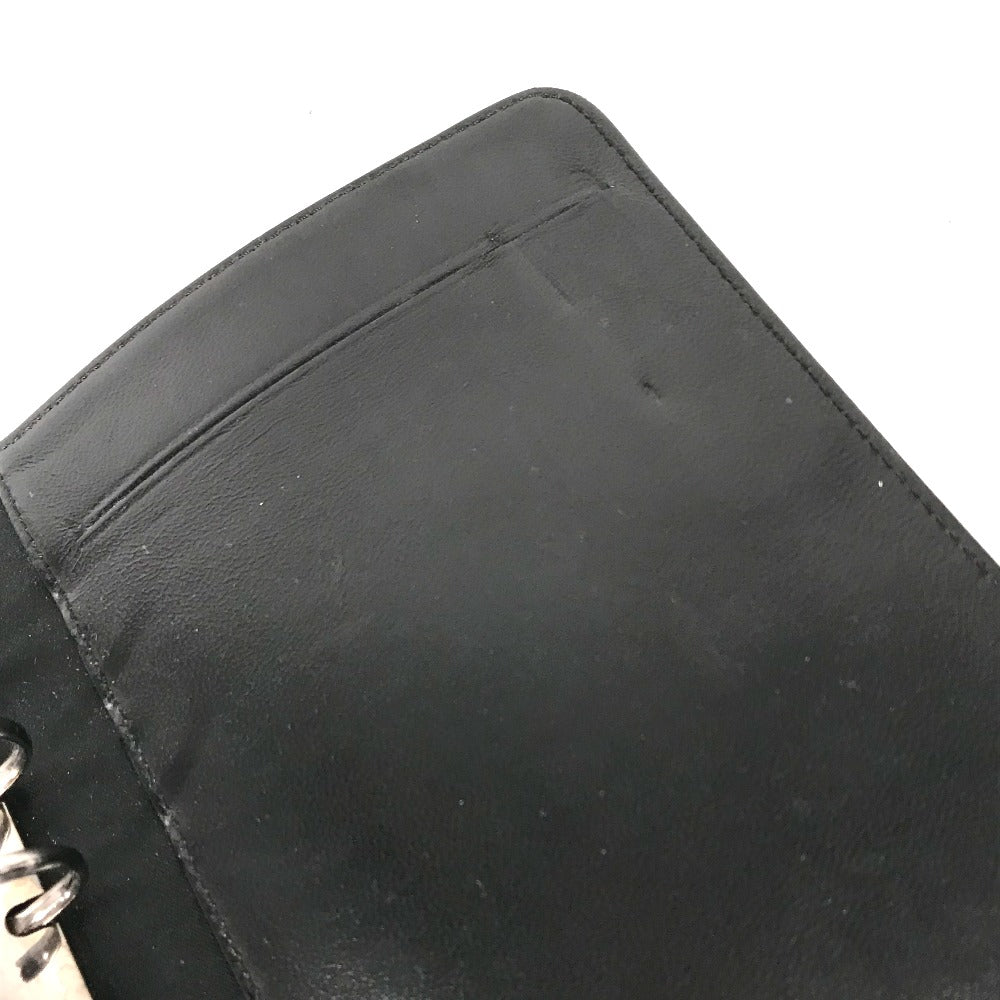CHANEL Notebook cover Nylon black New travel line logo