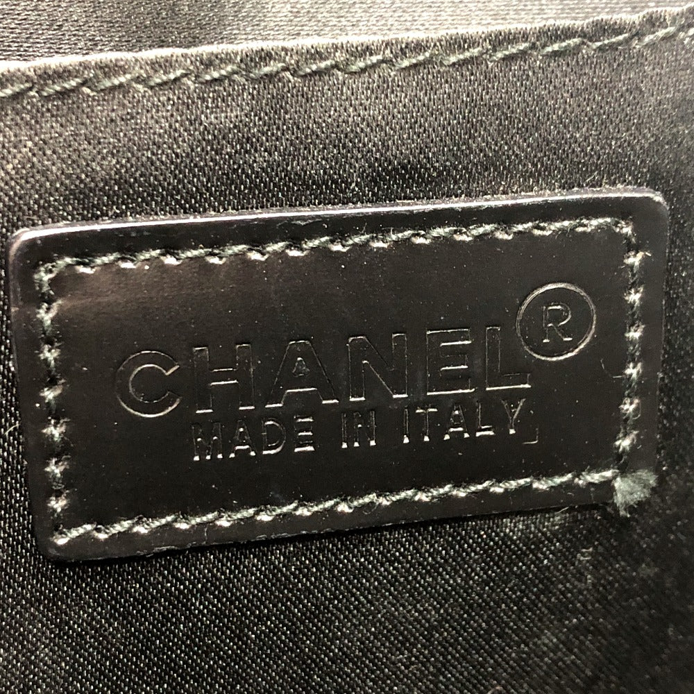 CHANEL Cosmetics Pouch A17682 Nylon jacquard black New travel line