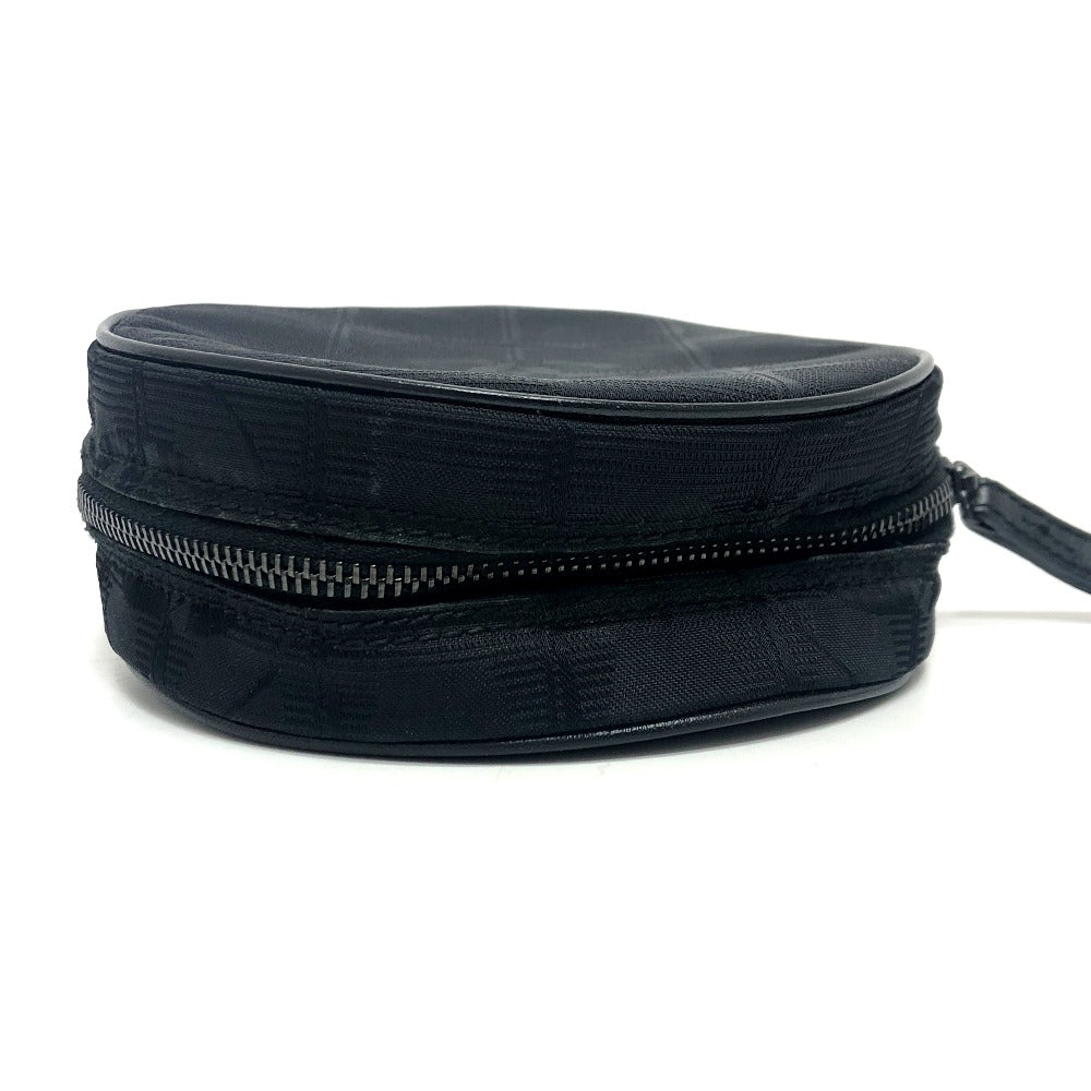 CHANEL Cosmetics Pouch A17682 Nylon jacquard black New travel line