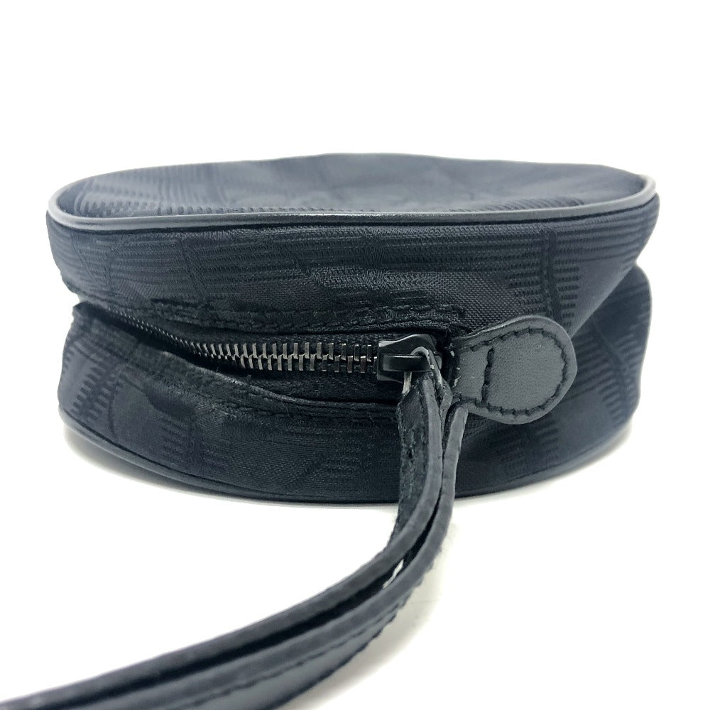 CHANEL Cosmetics Pouch A17682 Nylon jacquard black New travel line