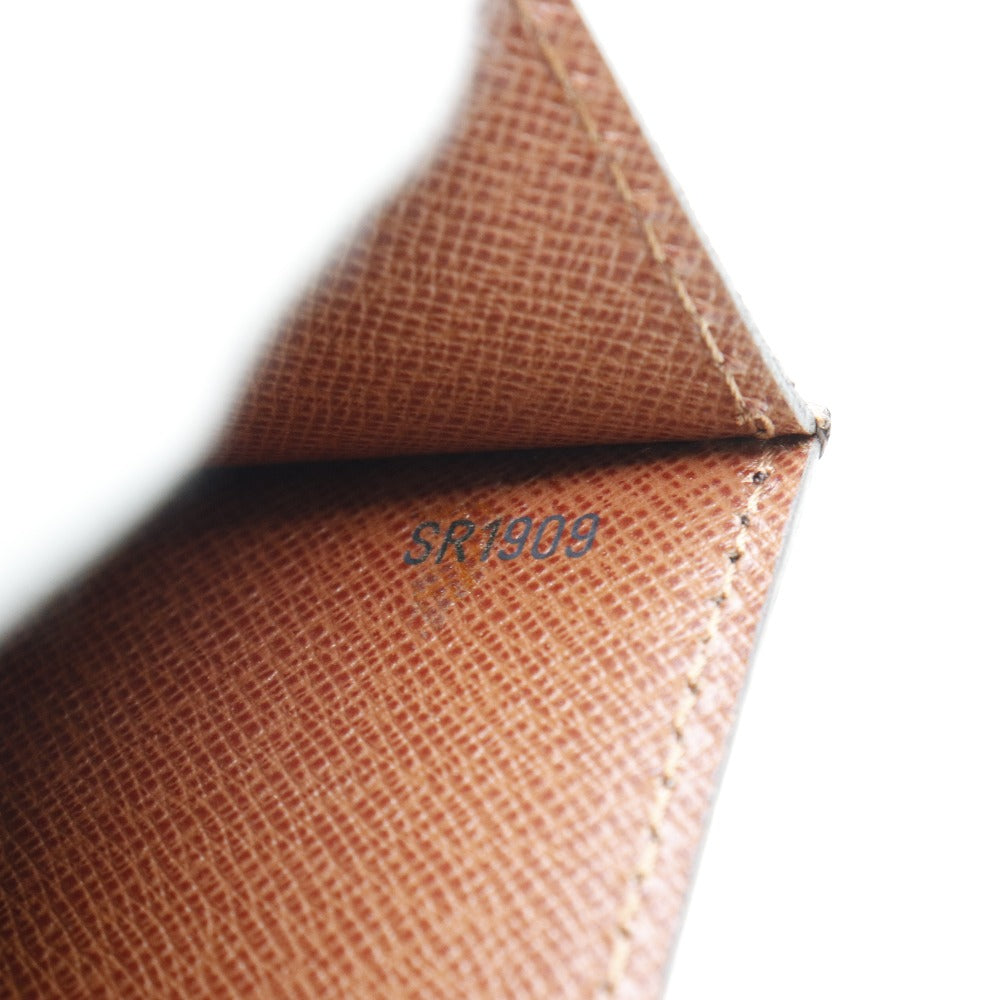 LOUIS VUITTON Handbag M51379 Monogram canvas Brown Malesherbes Women Used Authentic
