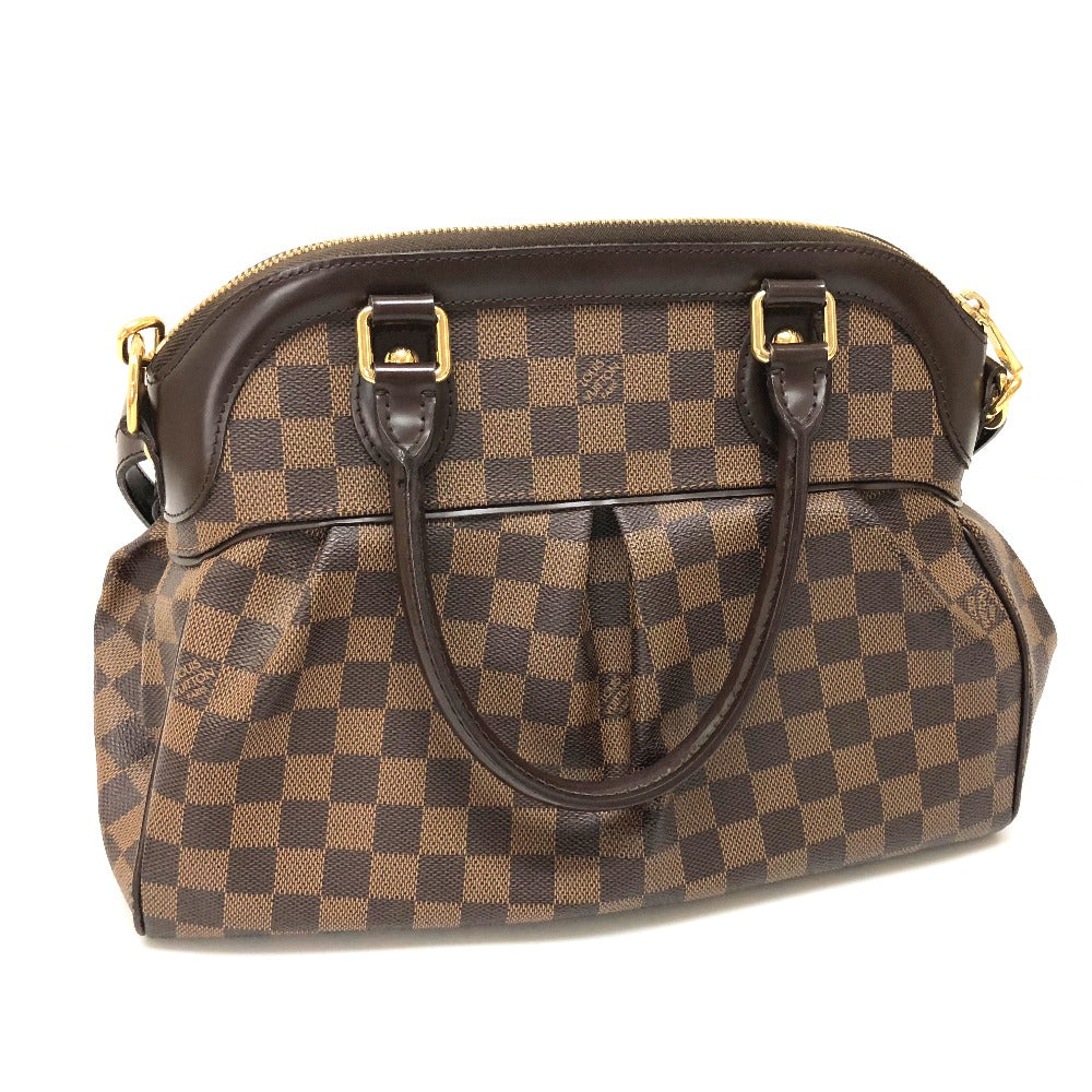 LOUIS VUITTON Handbag N51997 Damier canvas Brown Damier Trevi PM unisex(Unisex) Used Authentic