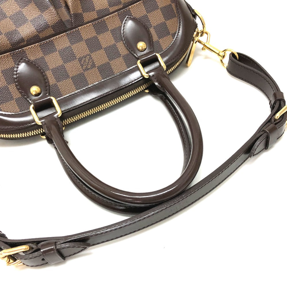 LOUIS VUITTON Handbag N51997 Damier canvas Brown Damier Trevi PM unisex(Unisex) Used Authentic
