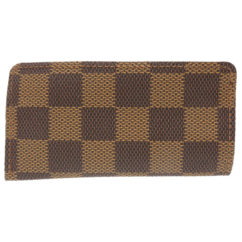 LOUIS VUITTON Key case Key holder N62661 Damier canvas Brown Damier Ebene ClochettePM