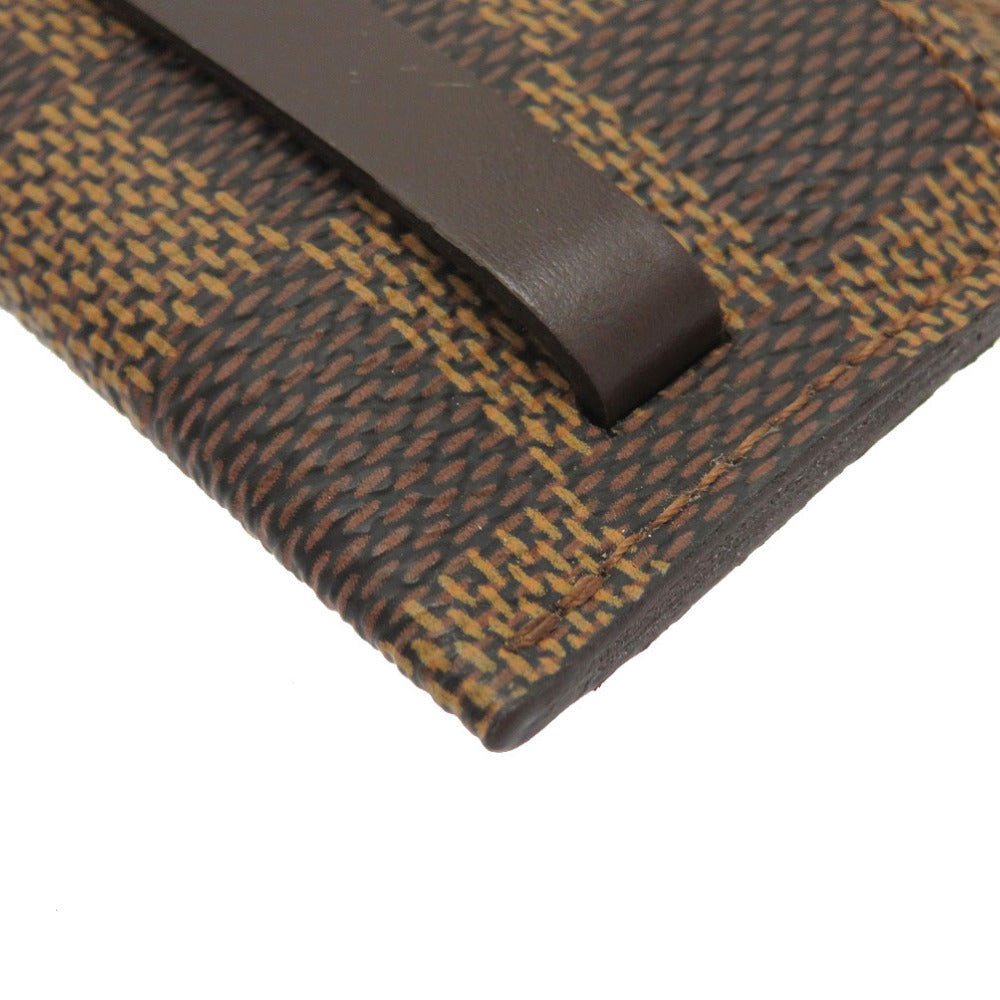 LOUIS VUITTON Key case Key holder N62661 Damier canvas Brown Damier Ebene ClochettePM