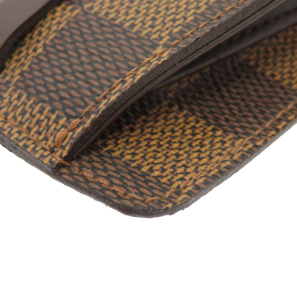 LOUIS VUITTON Key case Key holder N62661 Damier canvas Brown Damier Ebene ClochettePM