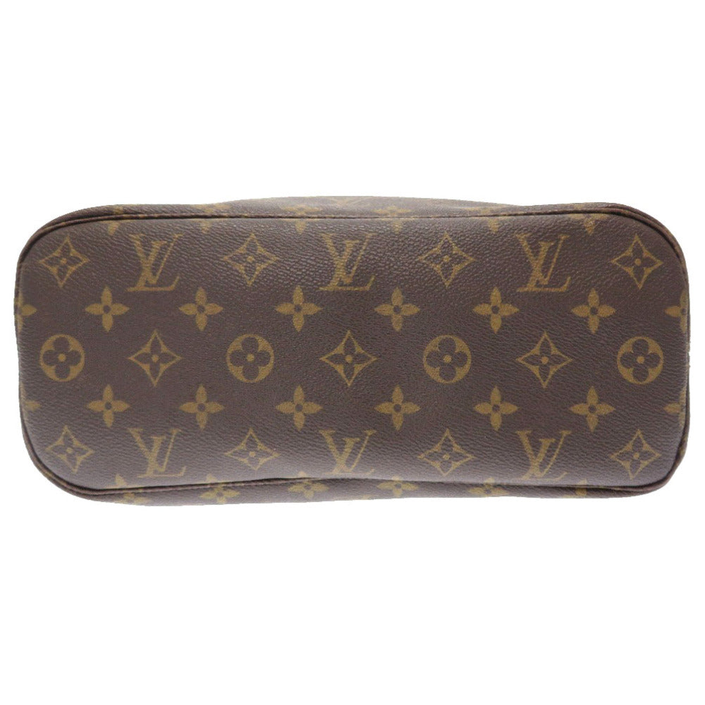 LOUIS VUITTON Tote Bag M40155 Monogram canvas Brown Monogram Never full PM Women Used Authentic