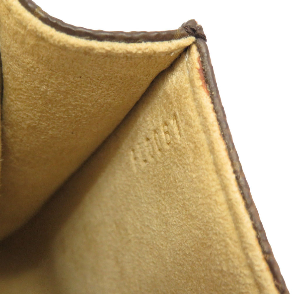 LOUIS VUITTON Shoulder Bag M51852 Monogram canvas Brown Monogram Pochette Twin GM Women Used Authentic