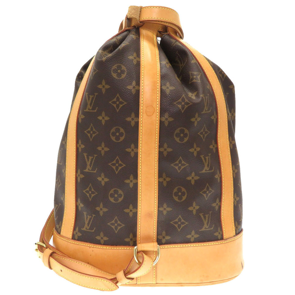 LOUIS VUITTON Shoulder Bag M42243 Monogram canvas Brown Monogram RandonneePM unisex(Unisex) Used Authentic