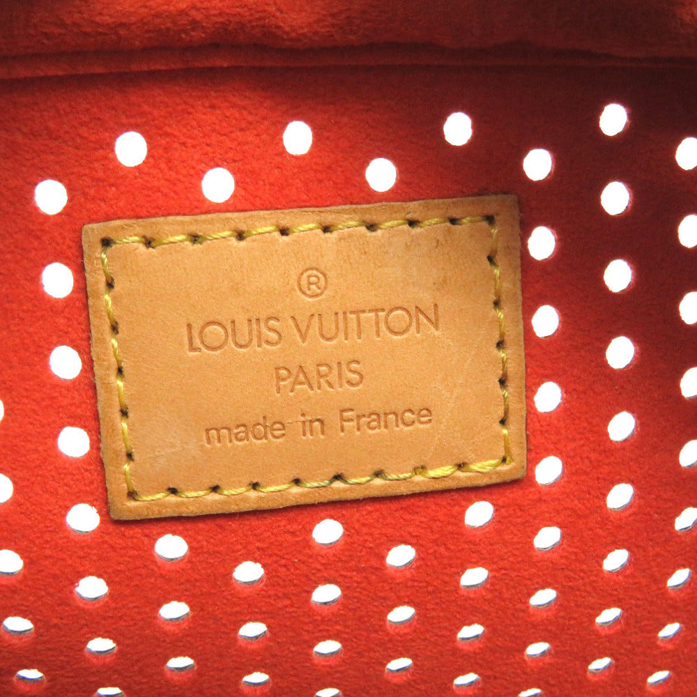 LOUIS VUITTON Shoulder Bag M95177 Monogram Perfo Orange Monogram Perfo Mini Trocadero Women Used Authentic