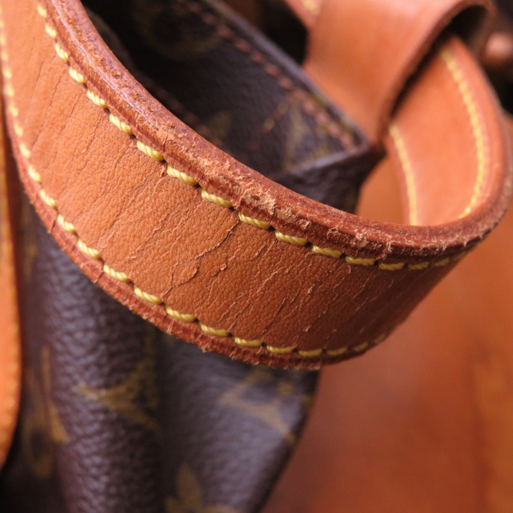 LOUIS VUITTON Shoulder Bag M42244 Monogram canvas Brown Monogram RandonneeGM Women Used Authentic