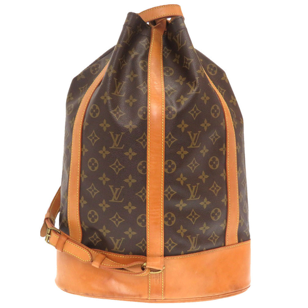 LOUIS VUITTON Shoulder Bag M42244 Monogram canvas Brown Monogram RandonneeGM Women Used Authentic